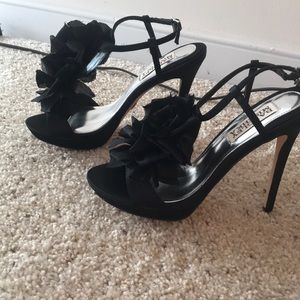 Black Badgley Mischka heels